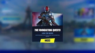 How to Complete ALL THE FOUNDATION The Rock Challenges in Fortnite [upl. by Weinberg]