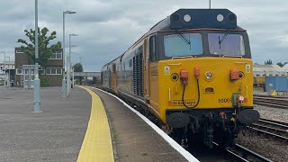 Freight Trains amp Moves  Winchester amp Eastleigh  Inc Class 07 4350 56 66 69 70 73  172024 [upl. by Huppert680]