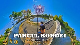 Parcul Bordei  Bucuresti Sector 1  insta360 walking tour  🇷🇴 [upl. by Zetroc]