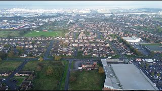 Immingham North East Lincolnshire England By Drone 2023 [upl. by Ailahk651]