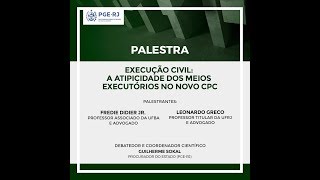 Palestra quotExecução Civil A Atipicidade dos Meios Executórios no Novo CPCquot  Fredie Didier Jr [upl. by Ailati852]