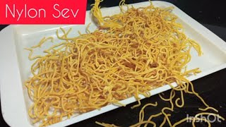 Besan sev recipenylon sev recipeबेसन की crispy nylon sevmeenascookingworldsev recipe [upl. by Assilaj139]