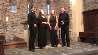 AMAZING GRACE live  Voxa Vocal Quartet  Lake Como 06082024 [upl. by Ellerrehc]