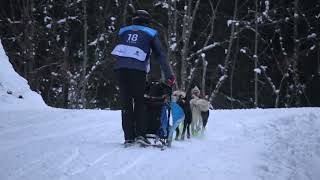 15012024  La Grande Odyssée 2024  Au bord des pistes avec C Raux à La Chapelle dAbondance [upl. by Harty110]