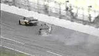 Dale Earnhardts 1997 Daytona crash [upl. by Yrac]