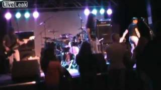 Band breaks up live on stage Hilarious [upl. by Yllil]