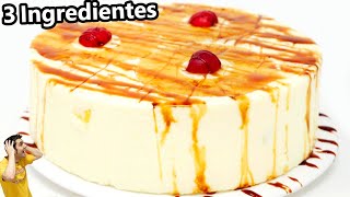 PASTEL de PIÑA CREMOSO FÁCIL 😍🍍😋 SIN HORNO SIN GLUTEN SIN COCINAR SIN HUEVO Receta DELICIOSA  706 [upl. by Lehctim]