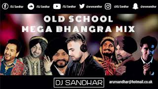 OLD SCHOOL MEGA BHANGRA MIX  BEST DANCEFLOOR TRACKS [upl. by Assenov]