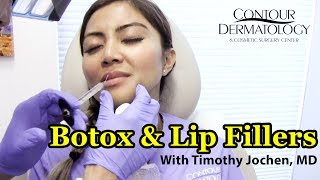 First Time Patient Xarlyn Gets Botox amp Lip Fillers  Contoured by Dr Jochen [upl. by Burtis917]