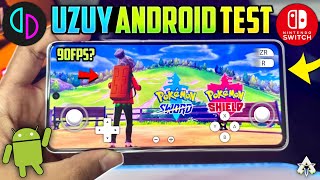 UZUY Emulator Android  Pokemon Sword amp Shield Gameplay Test  Nintendo Switch Emulator [upl. by Araf]