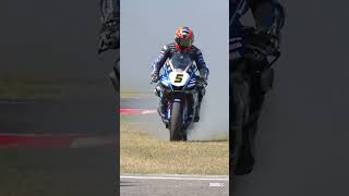 Oettls BIG technical problem in FP1 😱  2024 EmiliaRomagnaWorldSBK 🇮🇹 [upl. by Latimore]