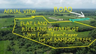 149 HAS RICELANDFARMLOT 13KM FROM TOWNPROPER AERIAL VIEW [upl. by Agamemnon]