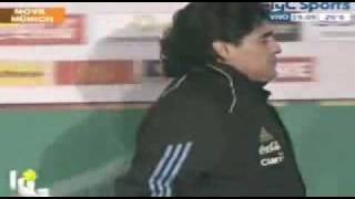 Diego Maradona ahora sí debe saber quién es Thomas Muller [upl. by Yanehs]