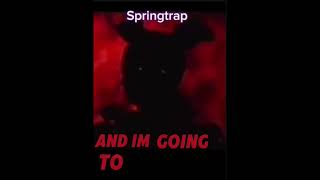 FNAF SCARIEST VOICE LINES SPRINGTRAP PT1 [upl. by Anawqahs723]