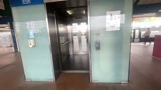 Toshiba Lift at Khatib MRT Station Platform [upl. by Aletse]