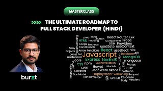 Burzt Full Stack Developer Roadmap Hindi  Sudip [upl. by Cohbert52]