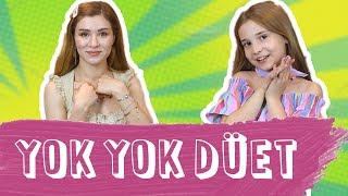 YOK YOK COVER  ECRİN SU ÇOBAN amp FERİDE HİLAL AKIN [upl. by Nylirahs]