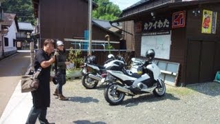 2012 HONDA NC700X女性ライダーさんvsINTEGRA700 北部九州案内ツー [upl. by Neerihs]