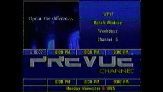 Prevue Channel Nov 6 1995 [upl. by Huai511]