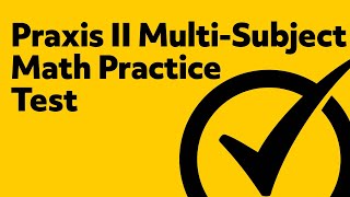 Free Praxis II 5169 Middle School Math Practice Test [upl. by Abih]