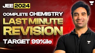 JEE Main 2024  Complete Chemistry Revision in One Shot [upl. by Nitnelav]