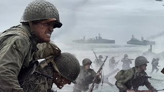 Call Of Duty World War 2 Mission 1  Storm The Beaches Of Omaha No Commentary [upl. by Pals]