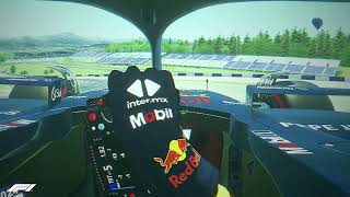 F1 2024 Max Verstappen Helmet Cam At RedBull Ring  assettocorsa [upl. by Anawek927]