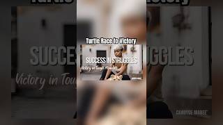 Turtle Race to Victory success shortsvideo successmotivation [upl. by Annoirb]