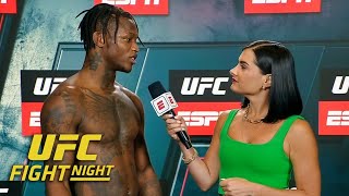 Terrance McKinney Win at UFCVegas78 is the start of my championship run  ESPN MMA [upl. by Georgeanna]