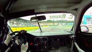 Hockenheimring Onboard  2 Runden mit Chris Bauer im Cup Porsche [upl. by Asiil]