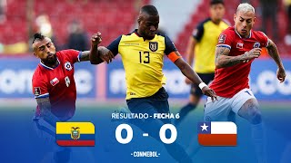 Eliminatorias Sudamericanas  Ecuador 00 Chile  Fecha 6 [upl. by Lennahc]