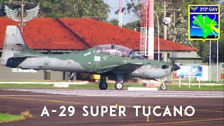 Decolagem A29 Super Tucano  Zoom na Cabine [upl. by Yelnet]