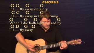 Ill Fly Away Traditional Strum Guitar Cover Lesson with ChordsLyrics [upl. by Ilonka674]