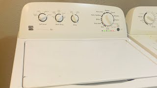 Diagnostic mode  200 series  Kenmore Washer  19363302138 Houston TX USA [upl. by Nomihs]