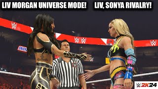 WWE 2K24  LIV MORGAN  UNIVERSE MODE  WEEK 1115 [upl. by Odoric]