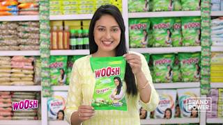 Woosh Detergent Brand Power TV AD 20sec Hindi [upl. by Ilenay967]