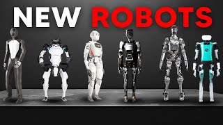 Top 10 NEW Humanoid Robots For 2024 Tesla Figure 01 Agility Boston Dynamics and More [upl. by Fredette]