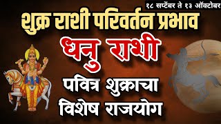 धनु राशी Dhanu Sagittarius  शुक्र देणार प्रेम पैसा आणि बढती [upl. by Noswal]