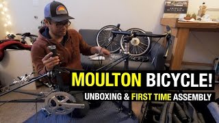 Moulton Bicycle  Unboxing and Assembling for First Time [upl. by Jesus555]