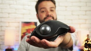 como que eu USO ESSE MOUSE ERGONÔMICO  Logitech ERGO MX  análise [upl. by Dnarb]