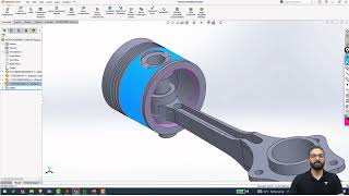 Exercise 02 Radial Engine Assembly in Solidworks for Beginner  SOLIWORKS [upl. by Teeter]