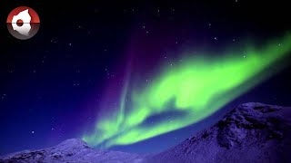 Magic Northern Lights in Spring  Visit Greenland [upl. by Holtz553]