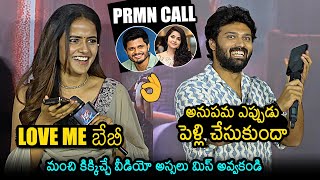 Vaishnavi Chaitanya amp Ashish Reddy Prank Call  Anand Devarakonda  Anupama  Love Me If You Dare [upl. by Shaylynn203]