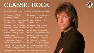 Classic Rock Ballads Playlist  Best Classic Rock Ballads Songs Of 80s 90s [upl. by Ainoz]