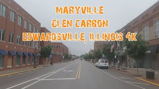 These Metro East Suburbs Are Nice Maryville Glen Carbon Edwardsville Illinois 4K [upl. by Eilyw]