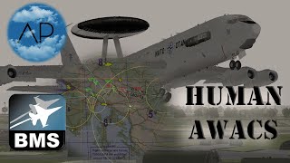 Falcon BMS  Intro to GCI Human AWACS [upl. by Cj449]