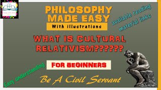 What Is Cultural Relativism  Philosophy For Beginners [upl. by Ikceb983]