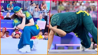 Olympics fans left mortified by Australian breakdancer Raygun after a tough performance during [upl. by Ulani]