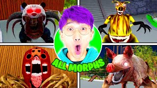 UNLOCKING ALL ZOOCHOSIS MORPHS In ROBLOX ALL SCARY ANIMALS MORPHS In ROBLOX [upl. by Alaikim]