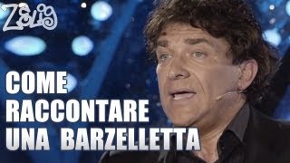 Come raccontare una barzelletta  Gioele Dix by Zelig [upl. by Volny956]